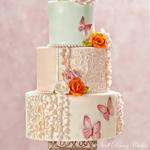 Butterfly Blush wedding design featured in Cake Central Magazine Vol. 4 Issue 2 , February 2013

Photo by TeaRose Photography
Latrobe, PA